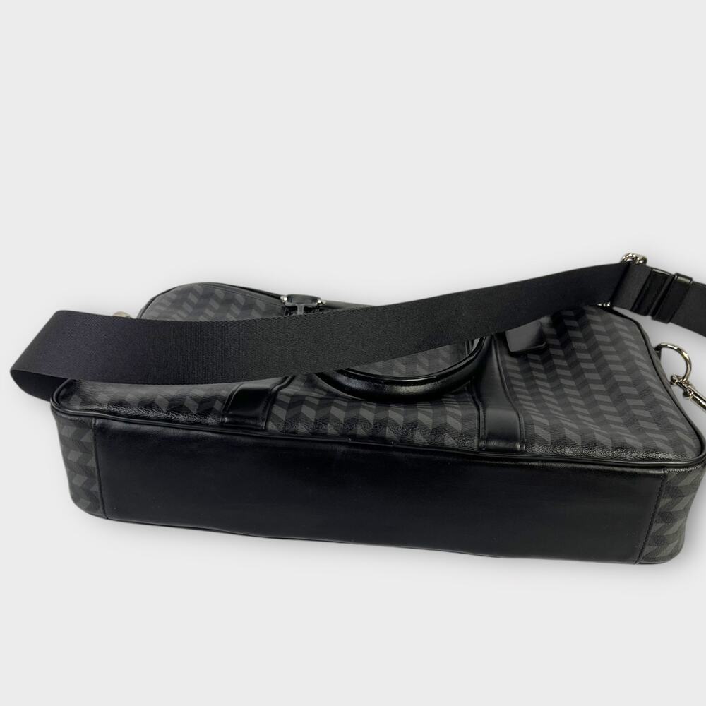 Coach Perry Slim Briefcase in Herringbone Canvas - Picture 5 of 14